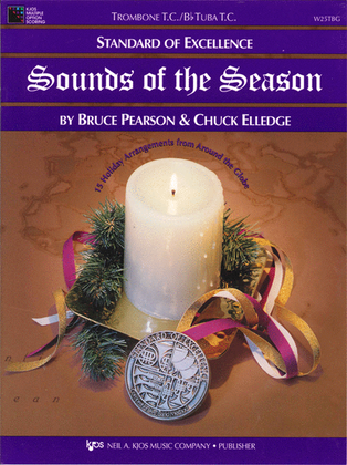 Book cover for Standard of Excellence: Sounds of the Season-Trombone/Bb Tuba T.C.