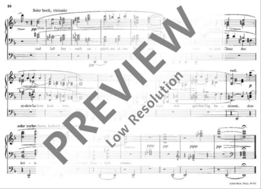 Chorale-Passacaglia Organ scores gallery preview page 19