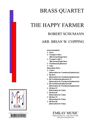 Book cover for THE HAPPY FARMER - BRASS QUARTET