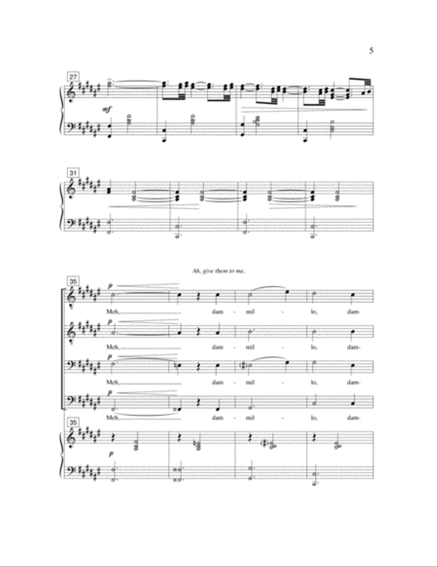 'A Vucchella 'A Vucchella TTBB scores gallery preview page 4