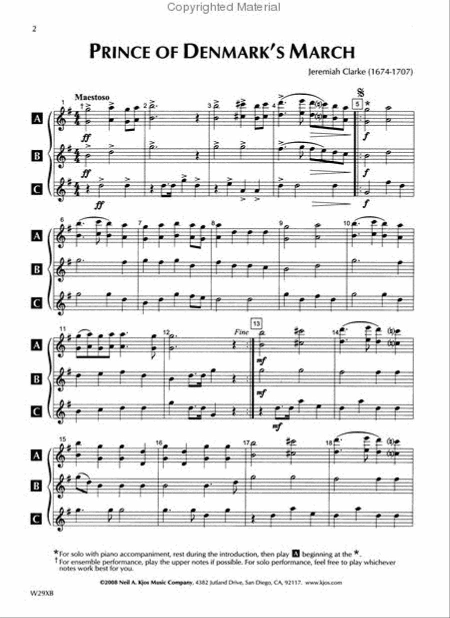 Standard of Excellence: Festival Ensembles 2 - Bb Tenor Sax Concert Band Methods scores gallery preview page 2