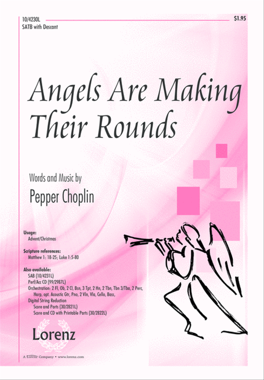 Angels Are Making Their Rounds 4-Part scores gallery preview page 2