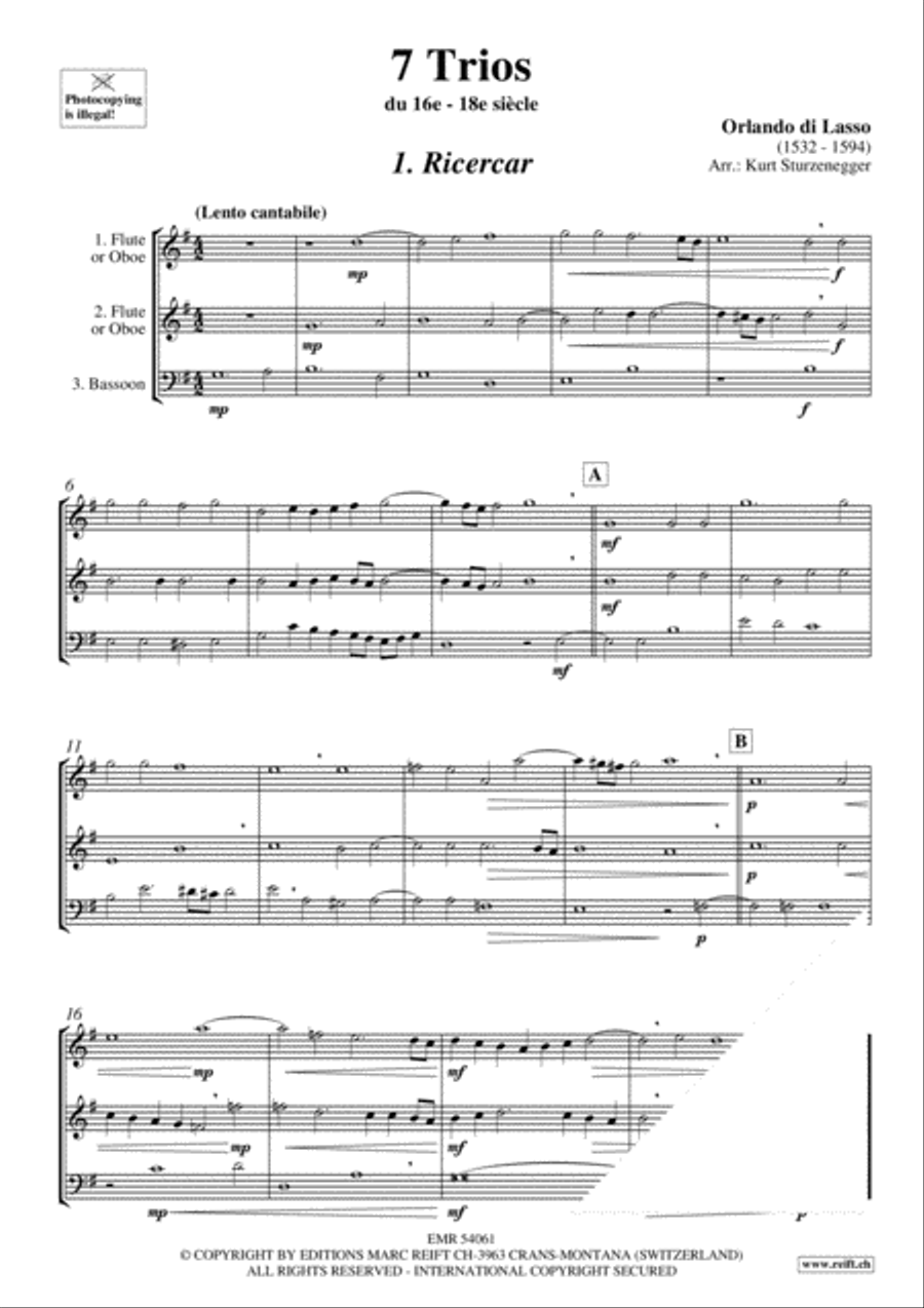 7 Trios Bassoon scores gallery preview page 3