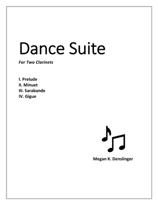 Dance Suite for two Clarinets