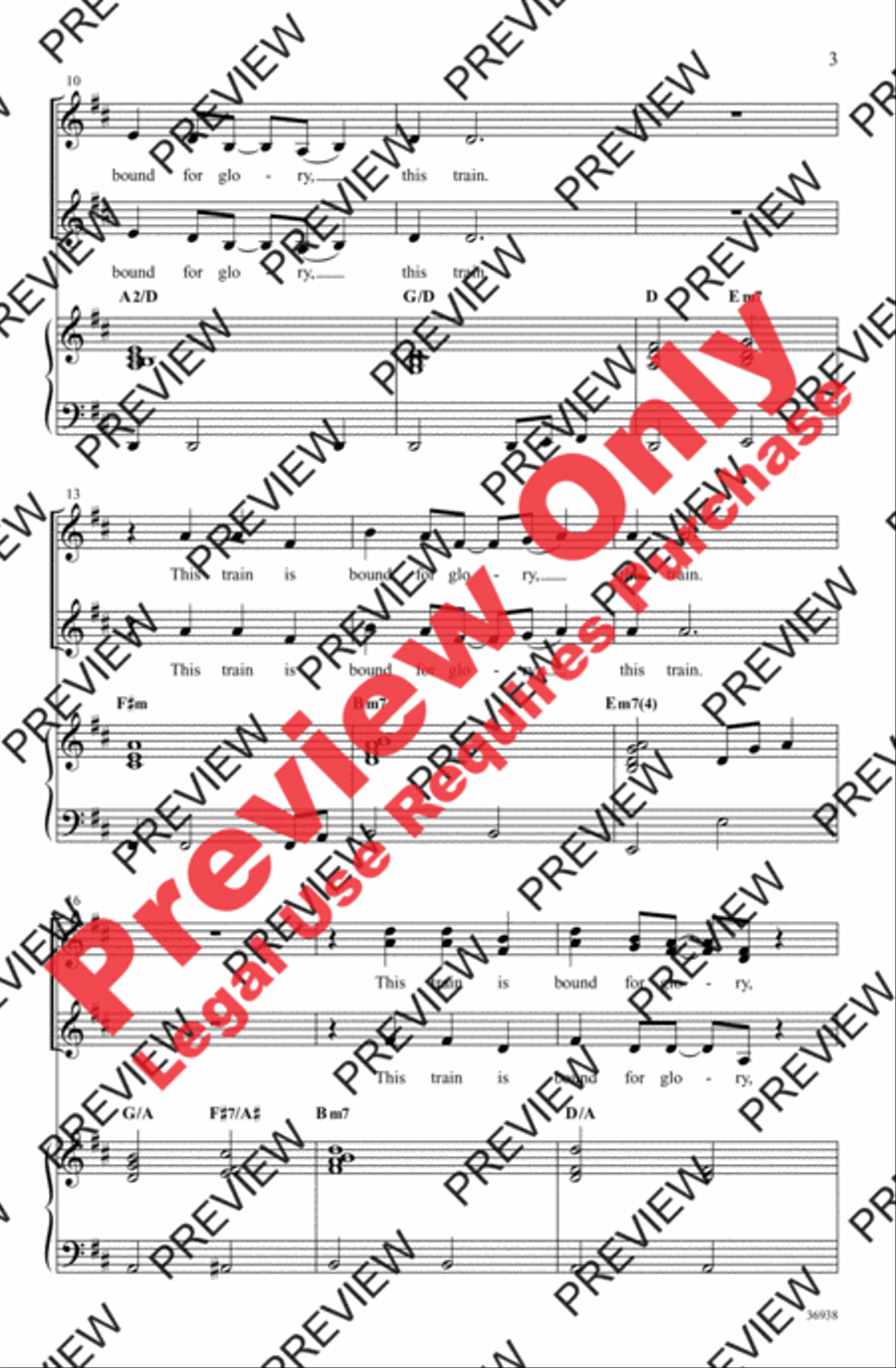 People Get Ready Women's Choir scores gallery preview page 3