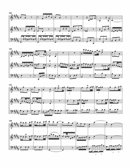 Sonata for violin and harpsichord in B major
