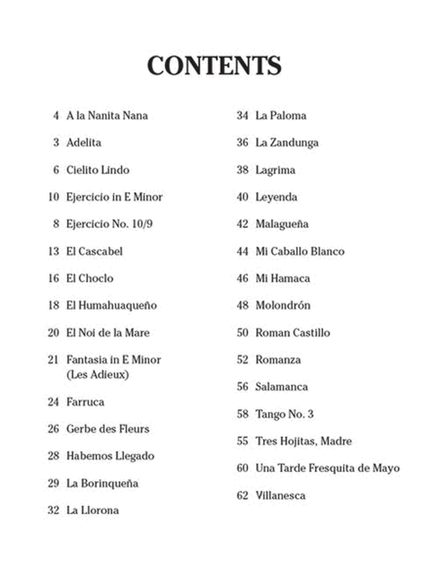 30 Easy Spanish Guitar Solos image number null