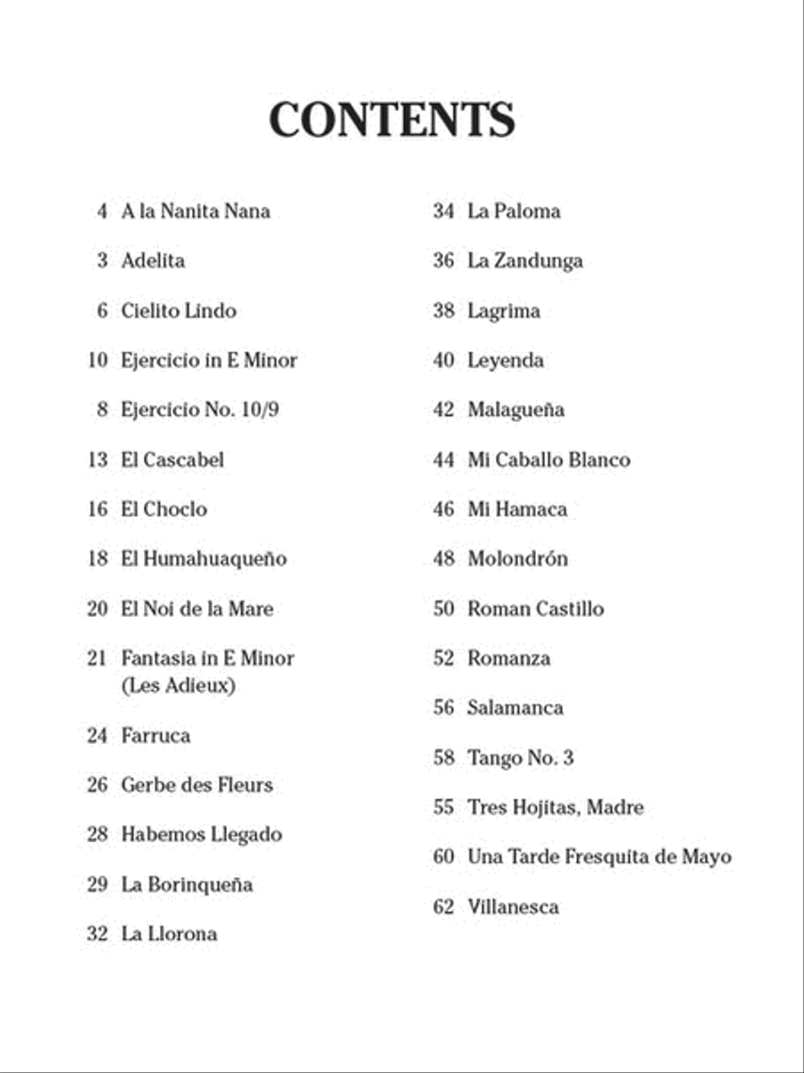30 easy new arrivals spanish guitar solos