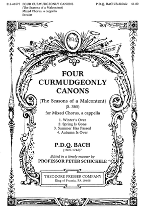 Book cover for Four Curmudgeonly Canons