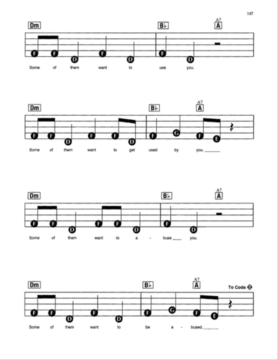 Sweet Dreams (Are Made Of This) Electronic Keyboard scores gallery preview page 2