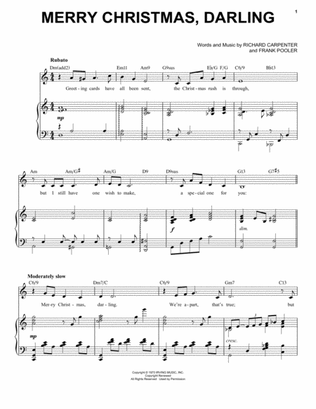 Merry Christmas, Darling [Jazz Version] (arr. Brent Edstrom)