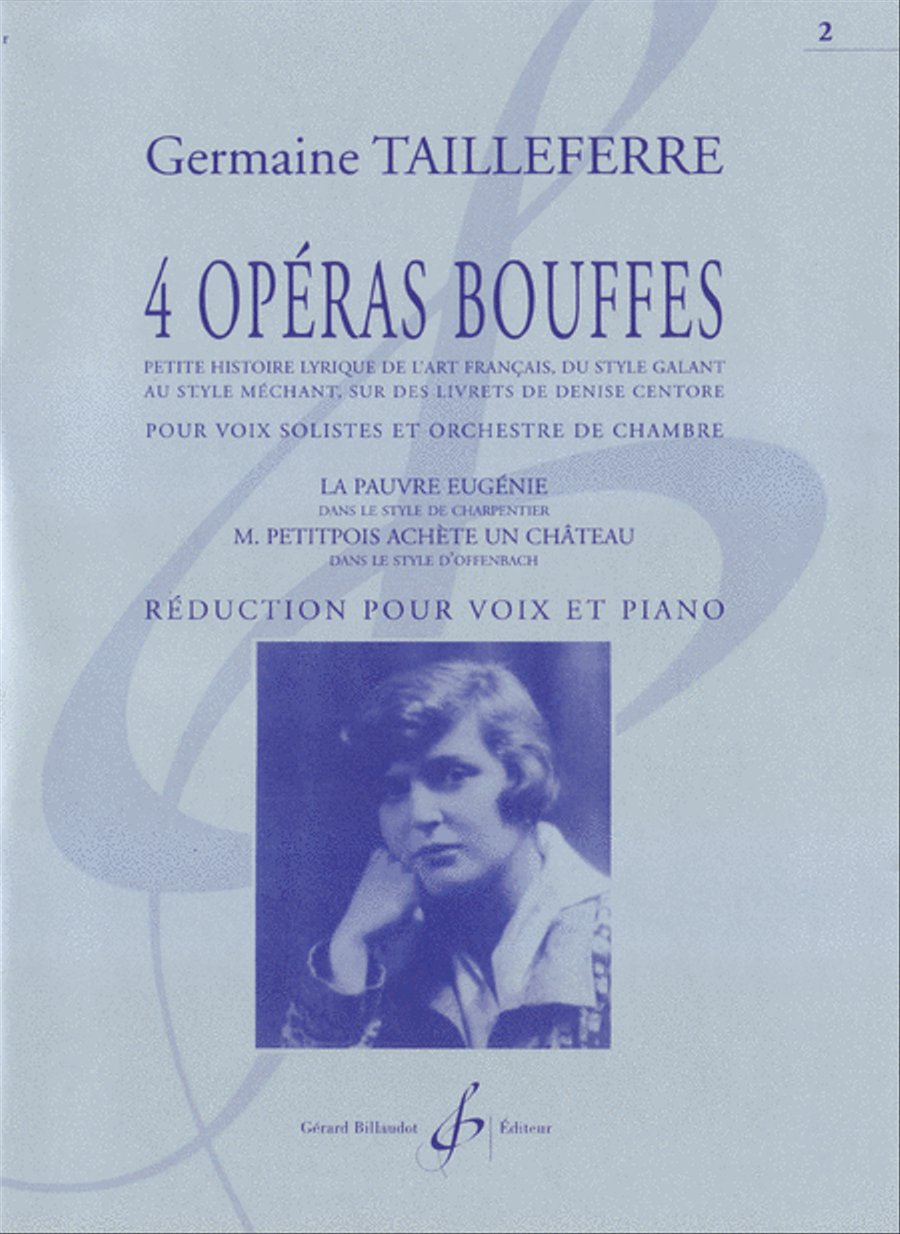 4 Operas Bouffes Vol. 2 Chamber Orchestra scores gallery preview page 1