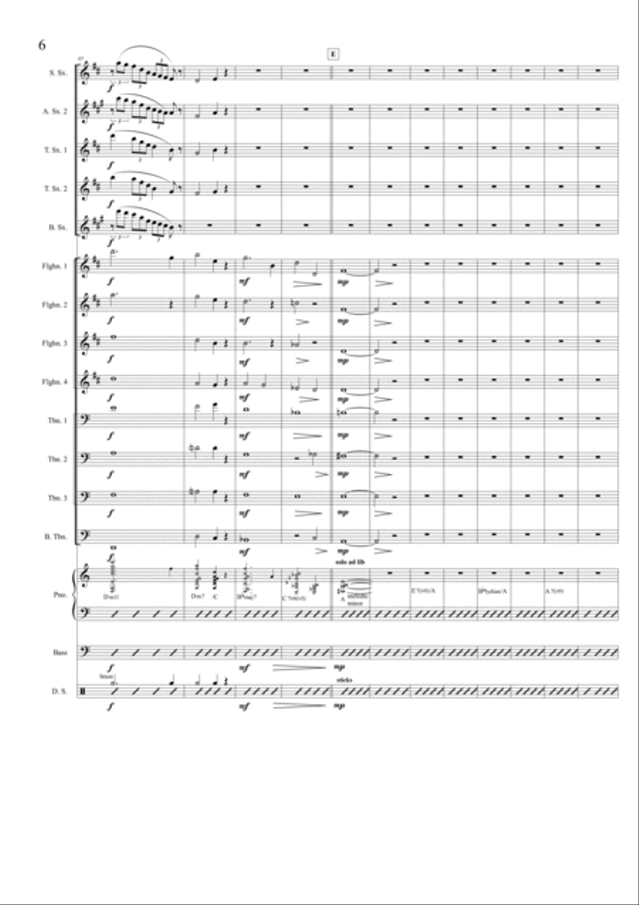 Content Content Jazz Ensemble scores gallery preview page 6