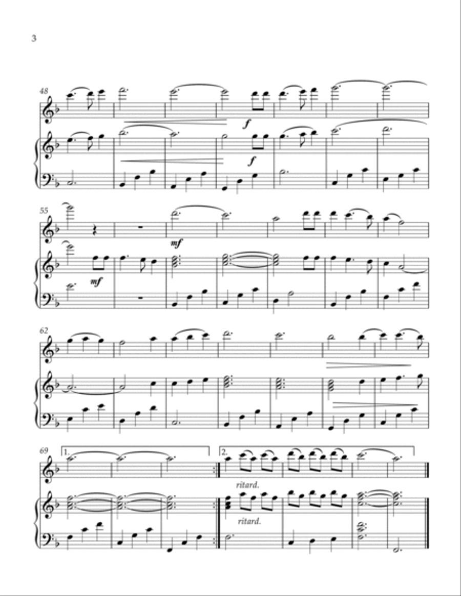 Annie's Song Flute scores gallery preview page 4