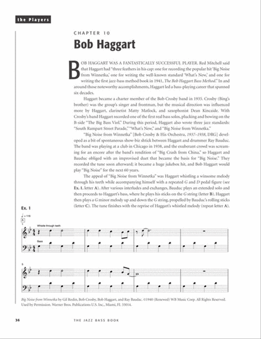The Jazz Bass Book Book and CD scores gallery preview page 6