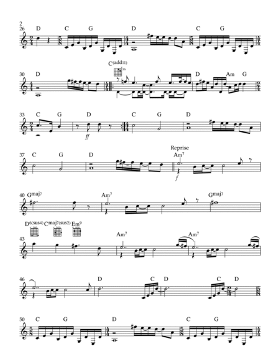 Black River Falls Piano scores gallery preview page 2