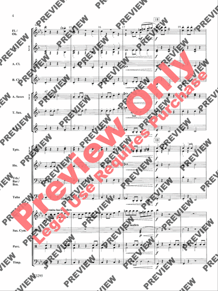 Stormchasers Concert Band scores gallery preview page 5