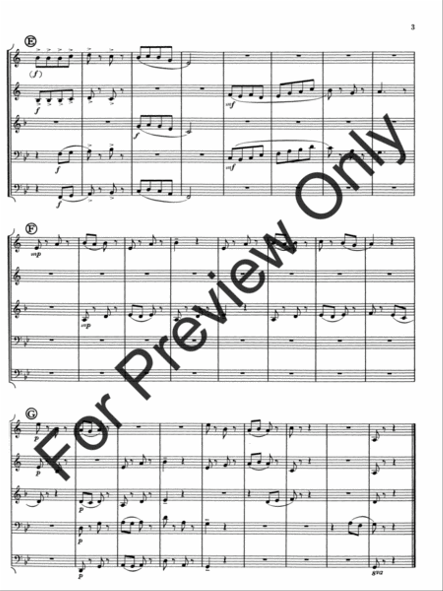 Four Sketches Horn scores gallery preview page 5