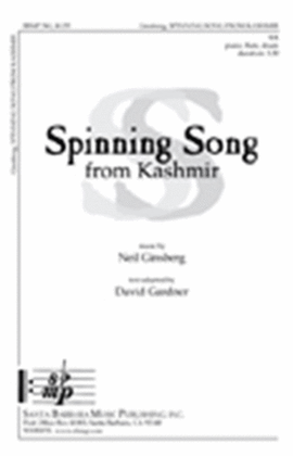 Book cover for Spinning Song from Kashmir - SA Octavo