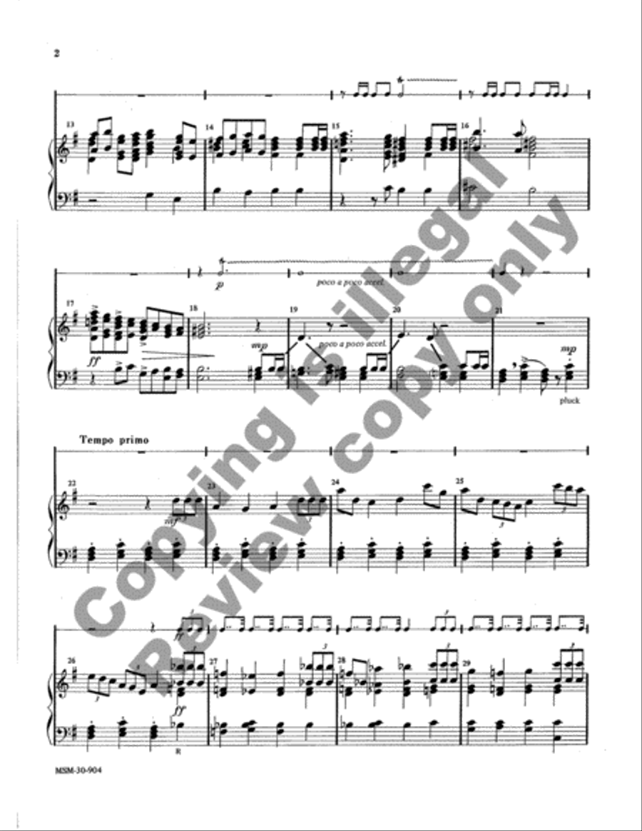 A Procession of Bells A Procession of Bells Handbell Choir scores gallery preview page 7