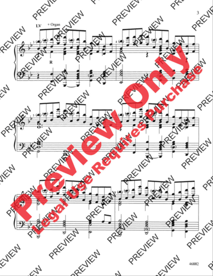 All Praise and Glory All Praise and Glory Handbell Choir scores gallery preview page 3