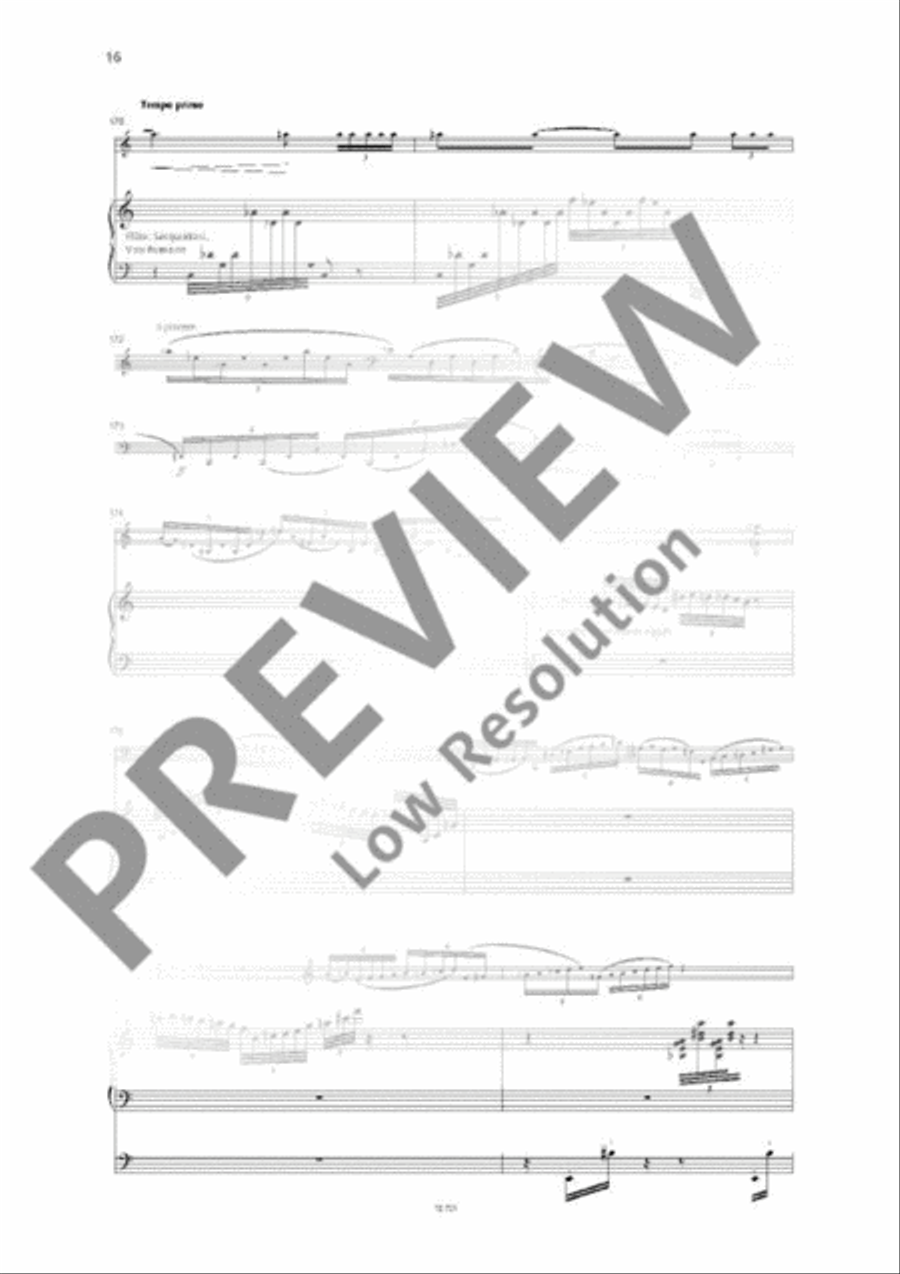 Fantaisie concertante Cello scores gallery preview page 16
