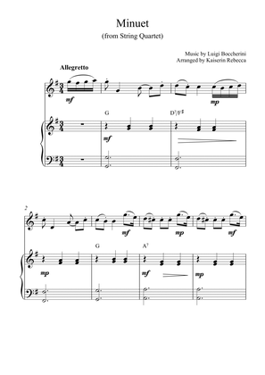 Minuet (from String Quartet)