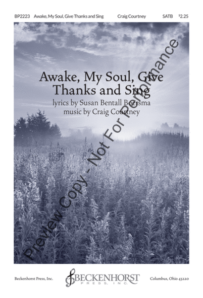 Awake, My Soul, Give Thanks and Sing image number null