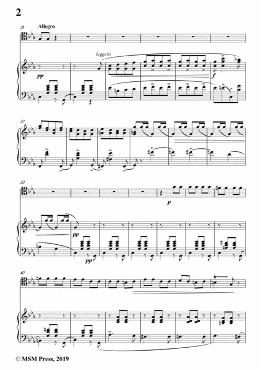 Tosti-È morto Pulcinella!, for Cello and Piano Piano scores gallery preview page 4