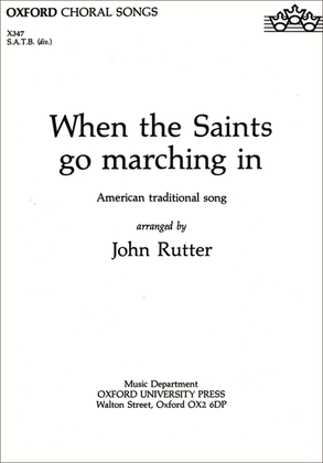 When the Saints go marching in
