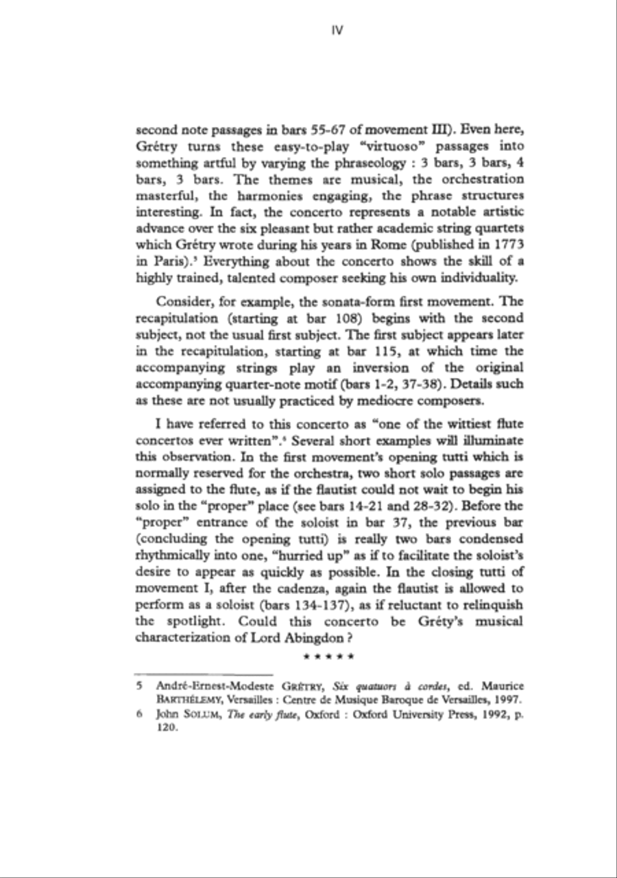 Concerto for flute and orchestra in C major Chamber Orchestra scores gallery preview page 6