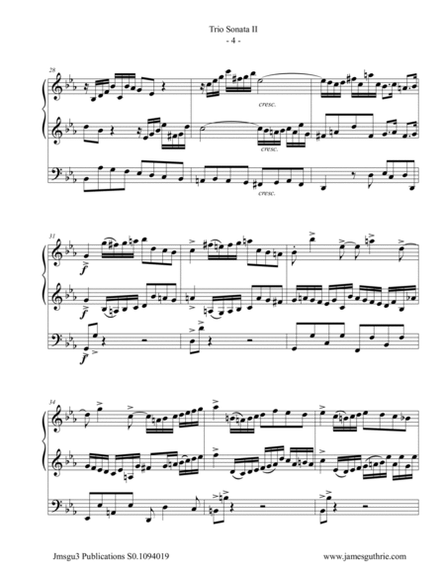 BACH: Trio Sonata No. 2 BWV 526 for Violin Duo & Cello image number null