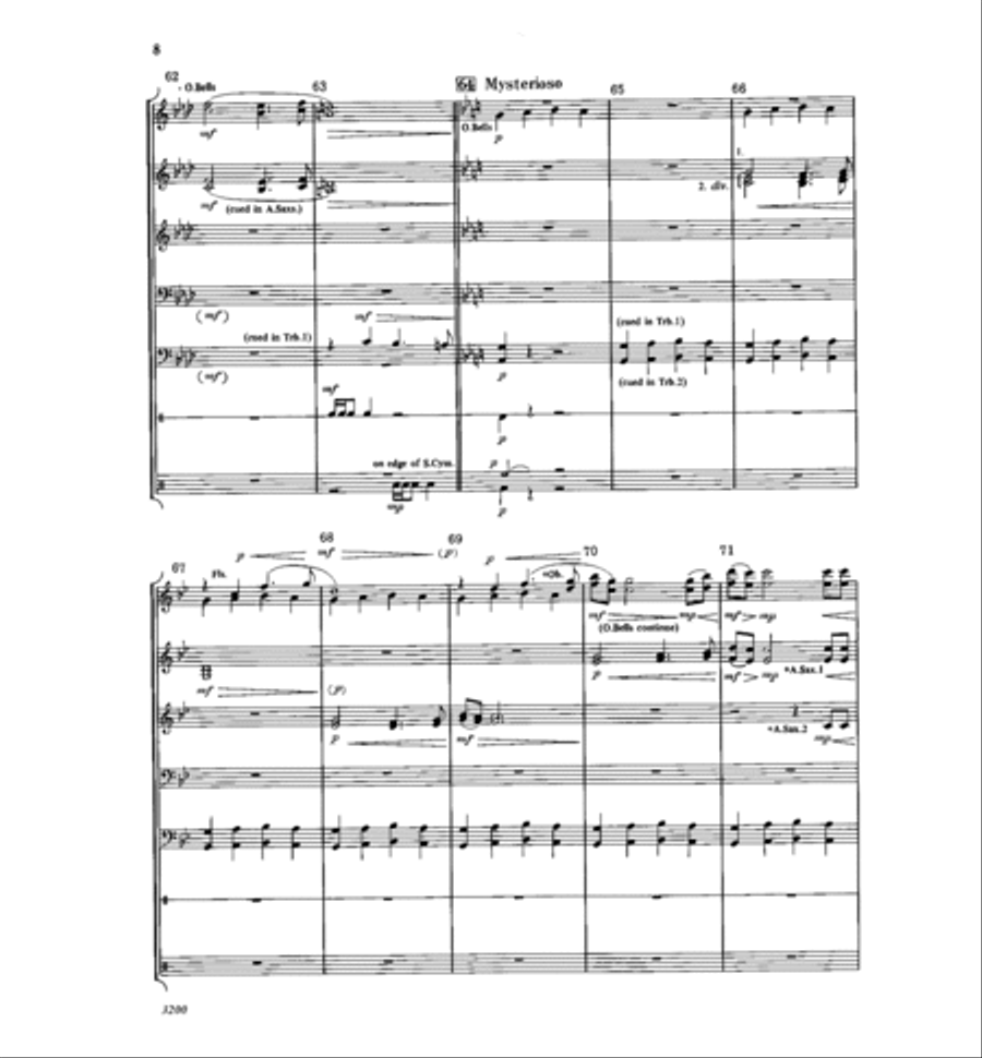 Diabolique Concert Band scores gallery preview page 8