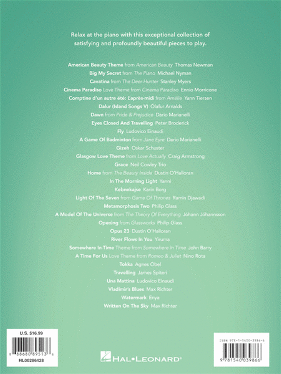 Peaceful Piano Solos for Easy Piano Easy Piano scores gallery preview page 6