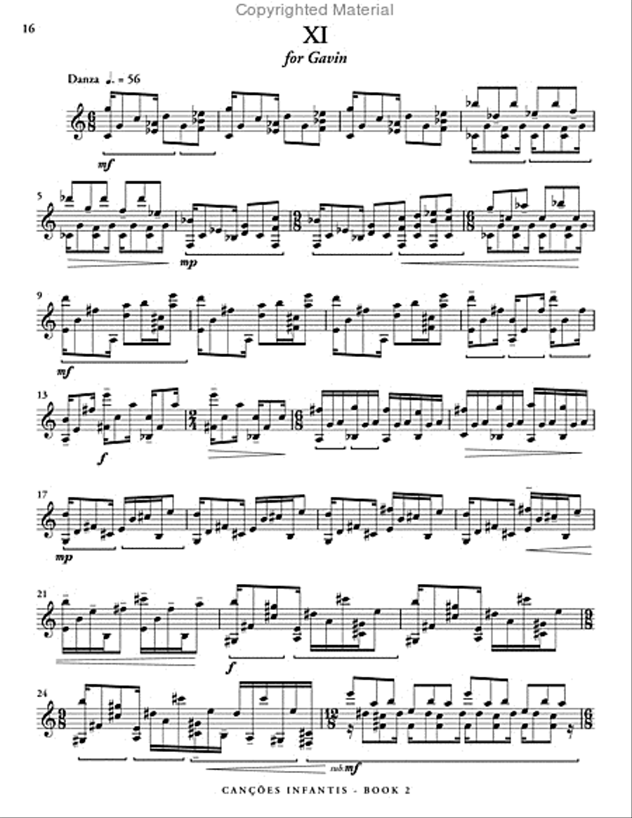 Cancoes Infantis Percussion Ensemble scores gallery preview page 5