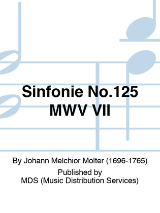 Sinfonie No.125 MWV VII