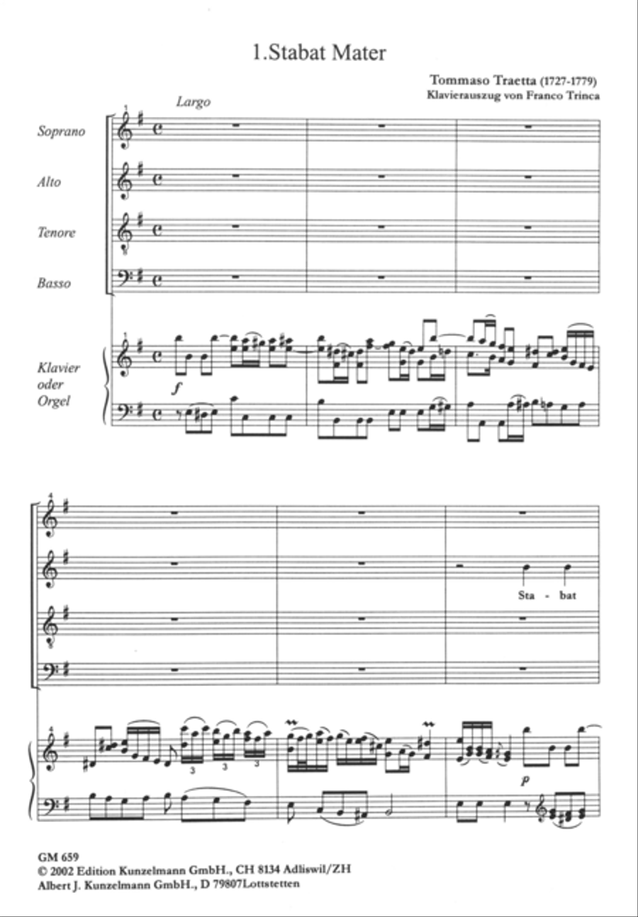 Stabat Mater Stabat Mater Mixed Choir scores gallery preview page 2