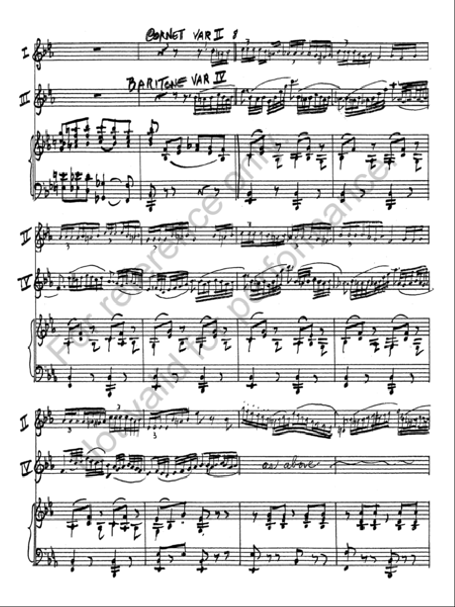 Carnival of Carnivals Carnival of Carnivals Concert Band scores gallery preview page 8