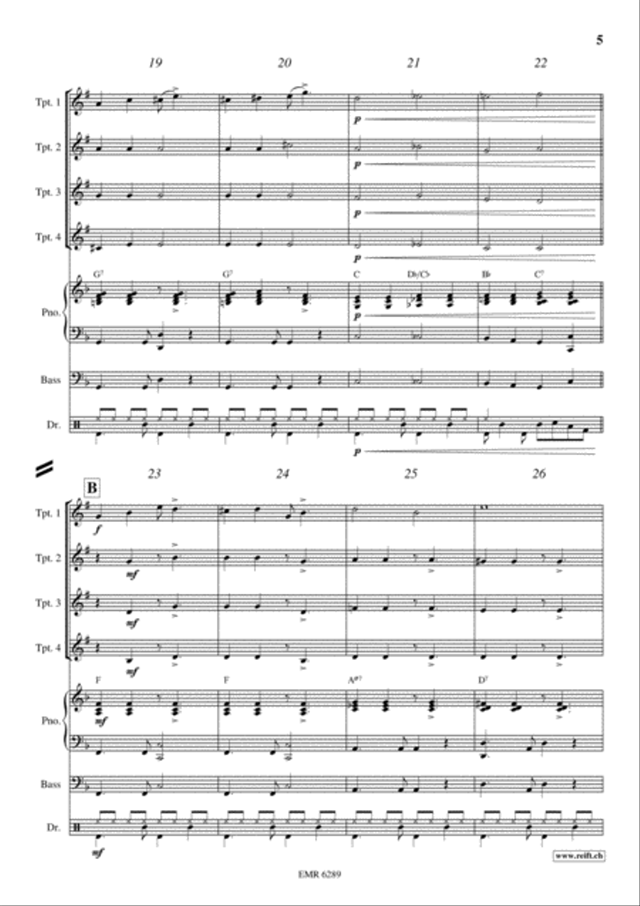 Latino Trumpet scores gallery preview page 5