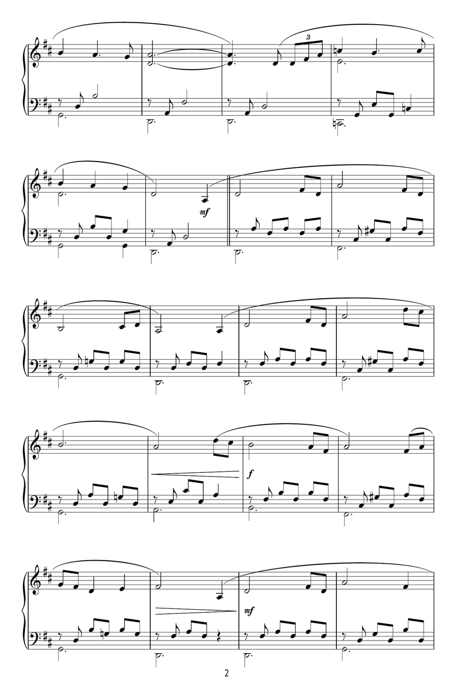 The Ludlows Piano Solo scores gallery preview page 2