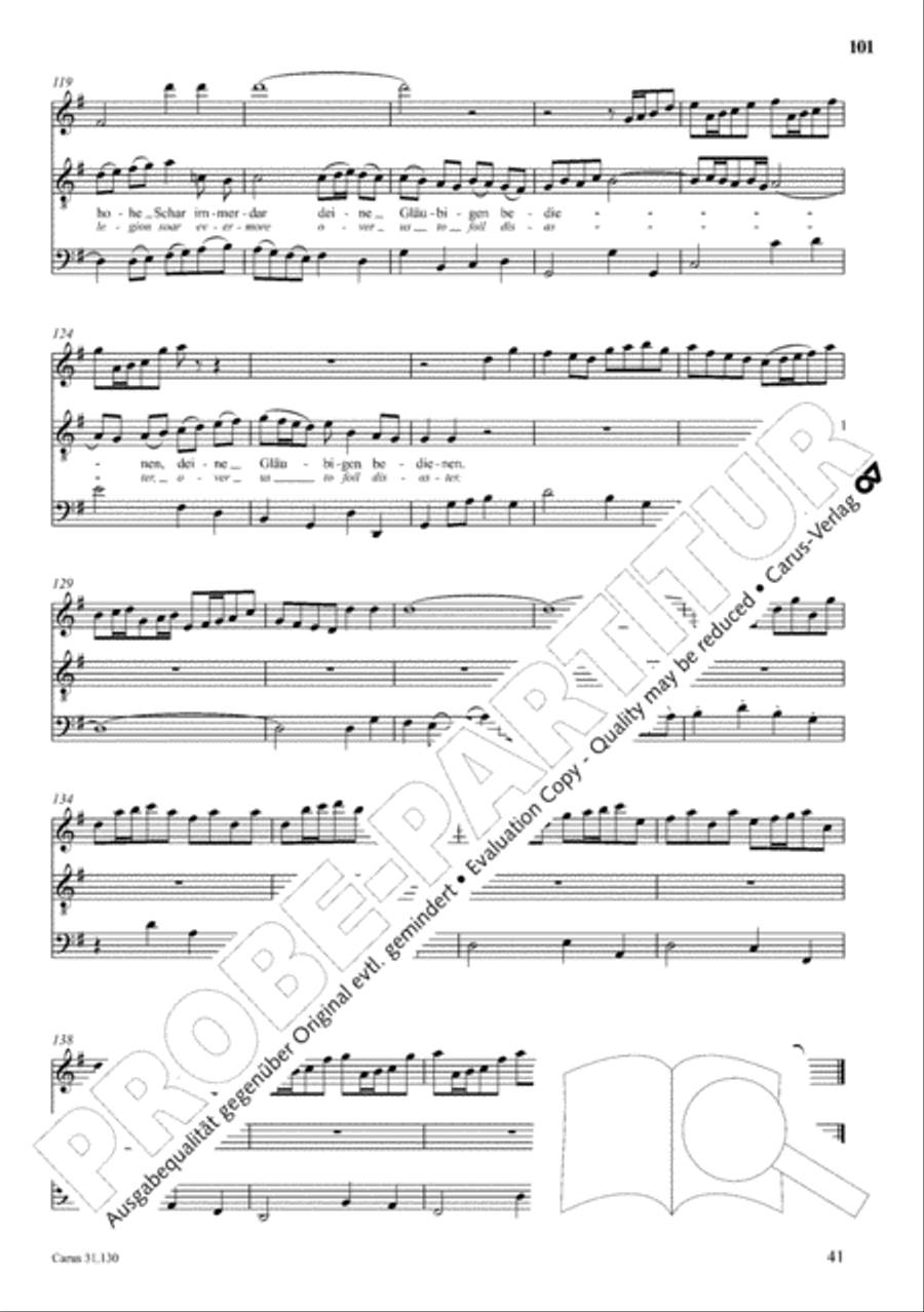 The Complete Sacred Vocal Works (Das geistliche Vokalwerk) Voice scores gallery preview page 102