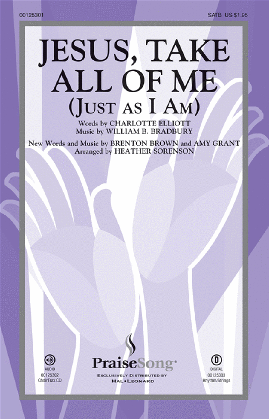 Jesus, Take All of Me 4-Part scores gallery preview page 1