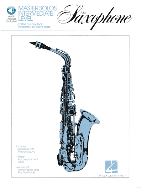 Master Solos Intermediate Level – Alto Sax image number null
