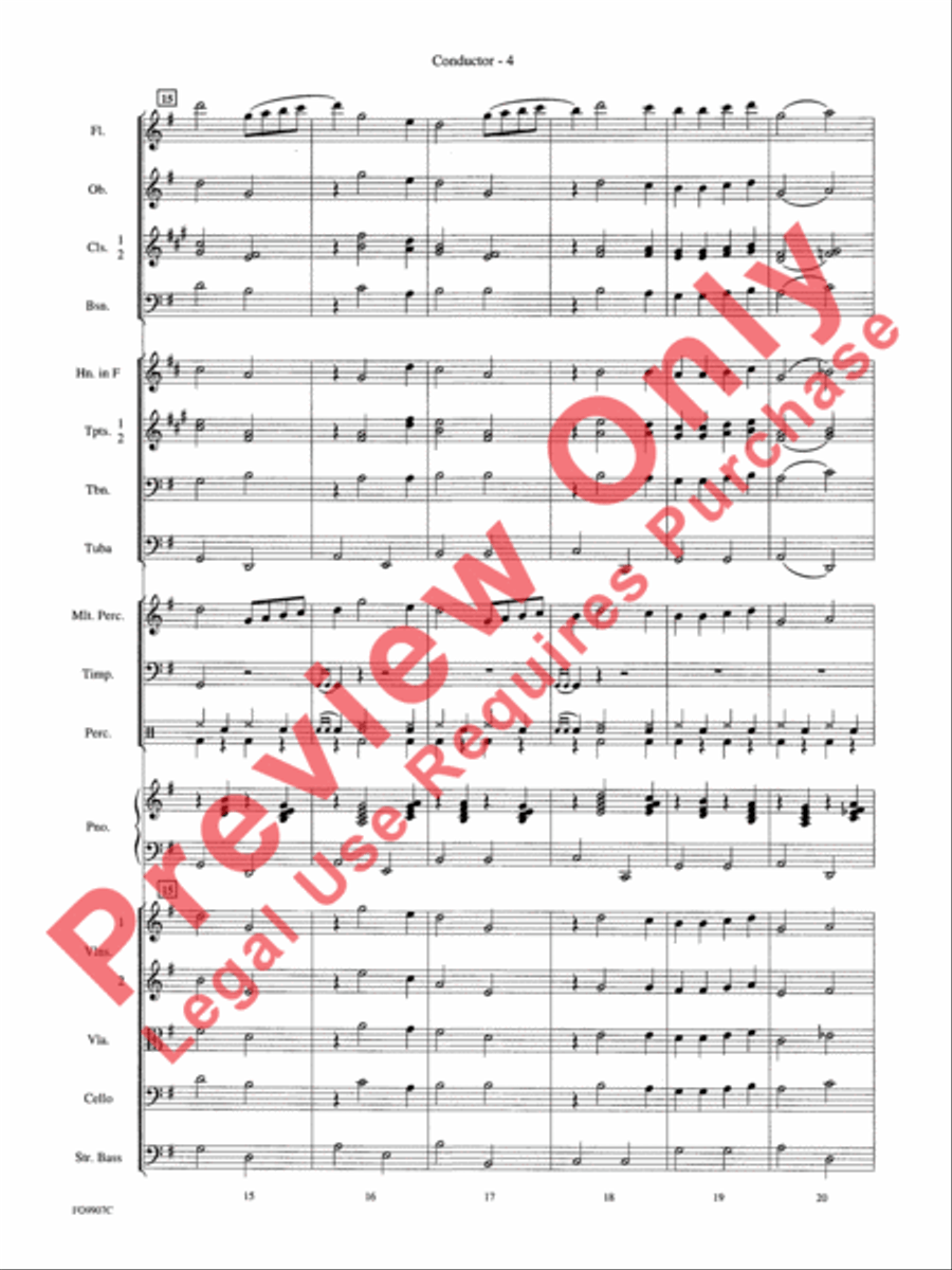 (Meet) The Flintstones Full Orchestra scores gallery preview page 7