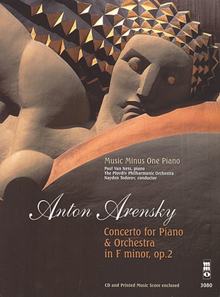 Book cover for Arensky - Concerto for Piano in F Minor, Op. 2