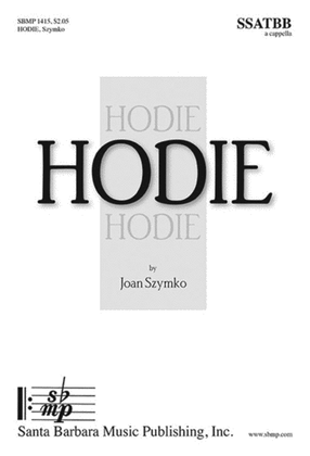 Book cover for Hodie - SSATBB Octavo