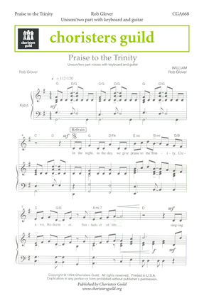 Book cover for Praise to the Trinity
