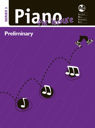 Book cover for AMEB Piano For Leisure Preliminary Series 3