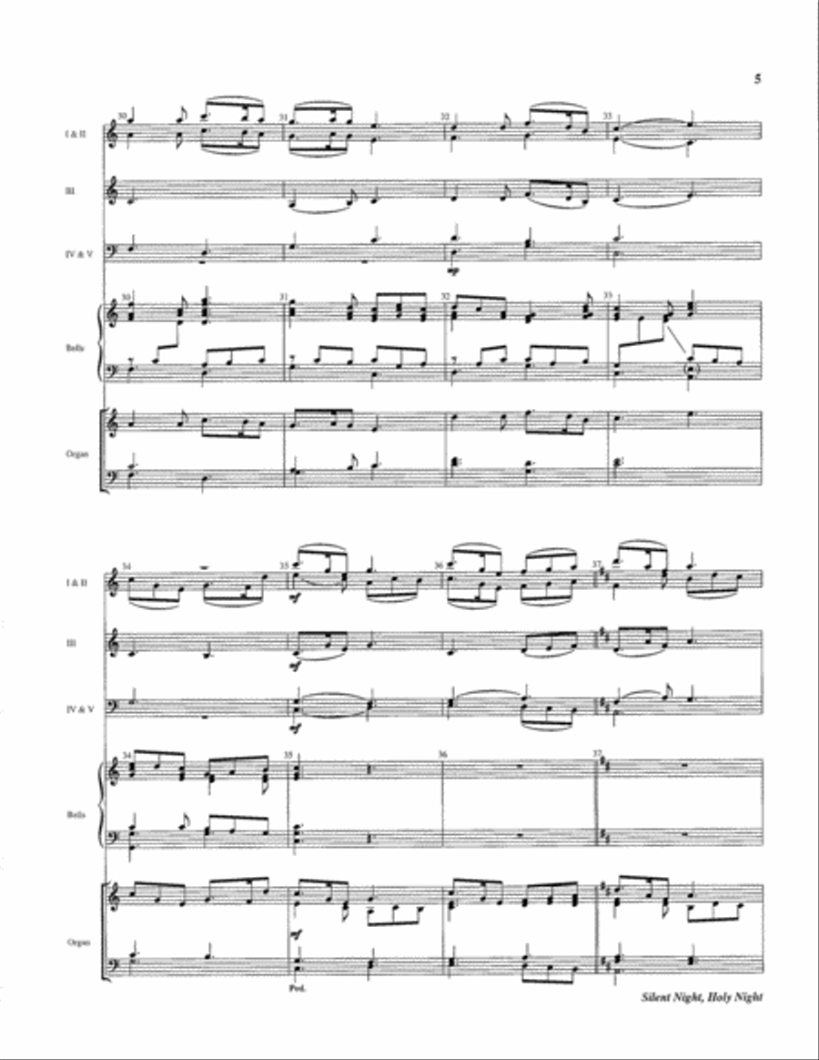 Silent Night, Holy Night Silent Night, Holy Night Clarinet scores gallery preview page 6