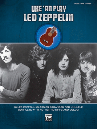 Book cover for Uke 'An Play Led Zeppelin